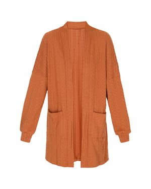 IZIA Strickjacke Frauen - Orange