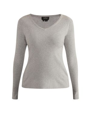 Usha Strickpullover Damen - Grau