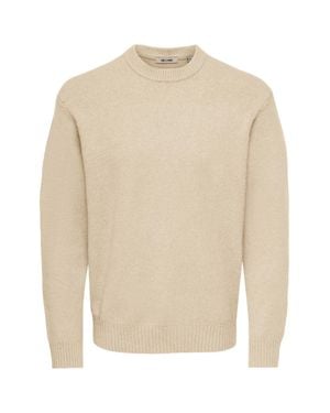 Only & Sons Pullover - Weiß