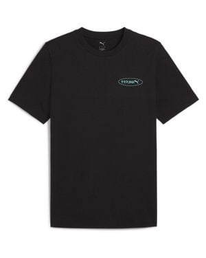 PUMA "Ess No.1" T-Shirt Für Herren, Regulär - Schwarz