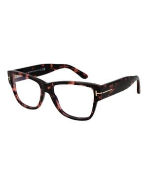 Tom Ford Brille Mit Blaufilter-Gläsern Ft5878-B 056 55 - Schwarz
