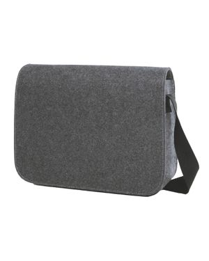 Halfar Schultertasche "Modernclassic" (Anthrazit) - Grau