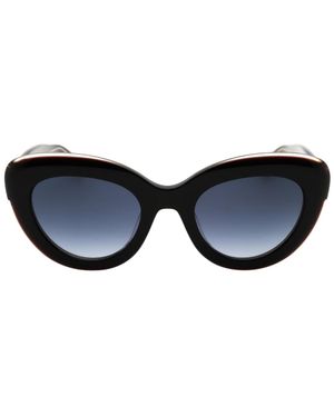 Kate Spade Sonnenbrille Mit Pinkfarbenem Rand - Blau