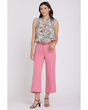 NYDJ Teresa Weite Bein Knöchellange Jeans - Pink