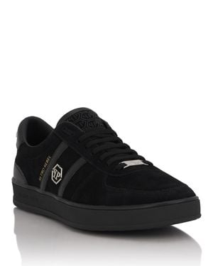 Philipp Plein Low-Top Sneakers Retro Rebel - Schwarz