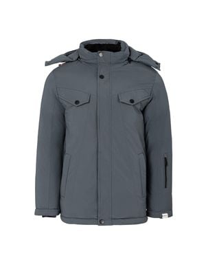 Lee Cooper Steppjacke Für Herren, Mit Kapuze - Blau