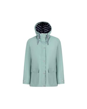 Gelert "Coast Stormlite" Jacke, Wasserfest Für Damen, Mit Kapuze (Salbeigrün) - Blau
