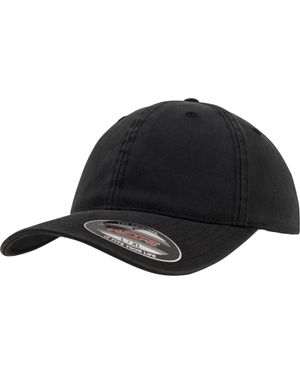 Flexfit Dad Baseballkappe - Schwarz