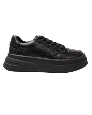 Kappa "Ari" Sneaker Für Damen, Plattform-Absatz - Schwarz