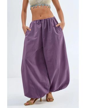 Busem Elastische Taillen-Ballonhosen - Lila