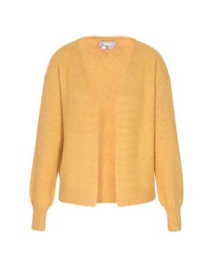 Usha Strickjacke Damen Curry - Gelb