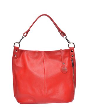 Roberta M Ledertasche Aus Rindsleder - Rot