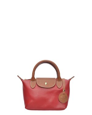 Roberta M Ledertasche Aus Rindsleder - Rot