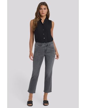 NYDJ Marilyn Gerade Knöchellange Jeans - Blau
