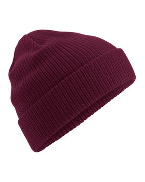 BEECHFIELD® Mütze Für Herren/Damen (Burgunderrot) - Lila