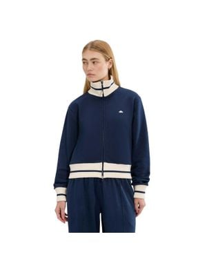 Ellesse "Sanita" Jacke Für Damen, Durchgehender Reißverschluss - Blau