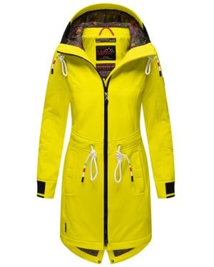 Marikoo Damen Softshelljacke Mount Furnica – Funktional & Stylisch - Gelb