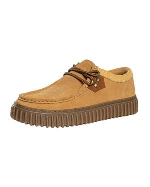 Clarks Torhill Lo Wildlederschuhe - Braun