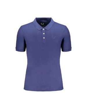 Gianmarco Venturi Blaues Baumwoll-Polohemd Für Herren