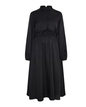 Usha Midikleid Damen - Schwarz
