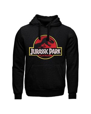 Jurassic Park Kapuzenpullover Für Herren - Schwarz