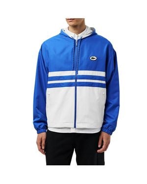 Lacoste Trainingsjacke Für Herren /Weiß) - Blau