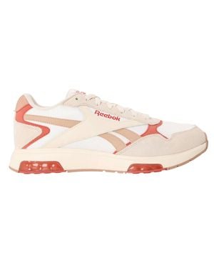Reebok "Glide Dmx" Sneaker Für Herren, Netzmaterial (Kreide Grau/Rot) - Pink