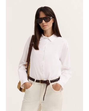 Bugatti Damen Bluse - Natur