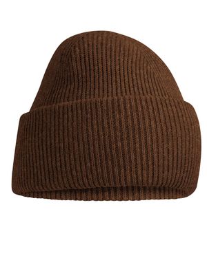 BEECHFIELD® "Classic Engineered" Mütze Tief Gefesselt (Walnussbraun)
