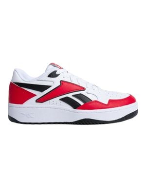 Reebok "Atr Chill" Sneaker Für Herren, Leder, Flach (Vektorrot/Schwarz)