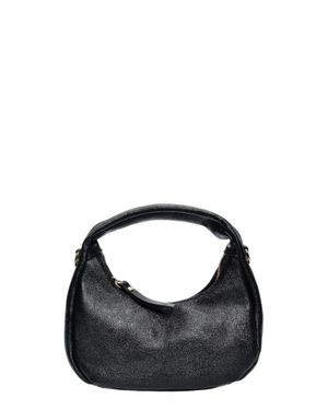Anna Luchini Rindsledertasche - Schwarz