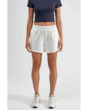 Busem Elastische Modal-Shorts Mit Taschen - Blau
