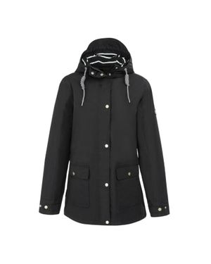 Gelert "Coast Stormlite" Jacke, Wasserfest Für Damen, Mit Kapuze - Schwarz