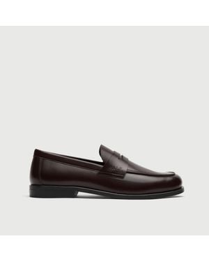 Walk London Marylebone Saddle Loafer - Black