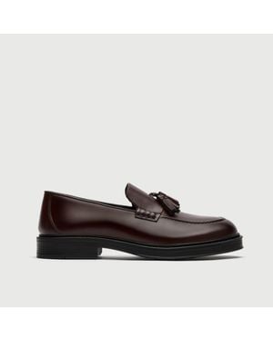 Walk London Richmond Tassel Loafer - Brown