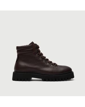 Walk London Hopper Hiking Boot - Black