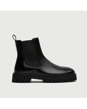 Walk London Hopper Chelsea Boot - Black