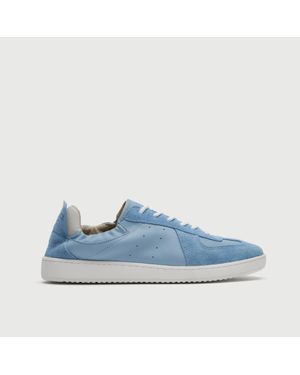 Walk London Rimini Trainer - Blue