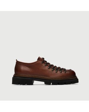 Walk London Hartford Hiking Shoe - Brown