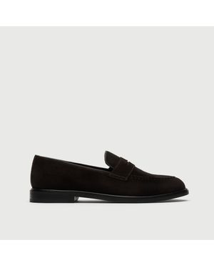 Walk London Putney Saddle Loafer - Brown