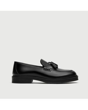 Walk London Richmond Tassel Loafer - Black