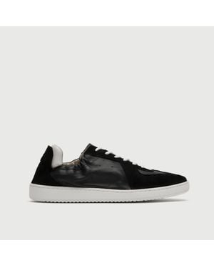Walk London Rimini Trainer - Black