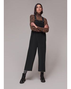 Whistles Rita Dungarees - Grey