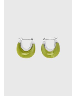 Whistles Curved Earring - Blue