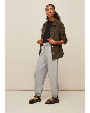 Whistles Premium Lounge Jogger - Natural