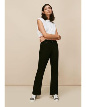 Whistles Authentic Flared Jean - Natural
