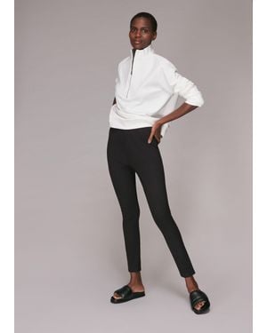 Whistles Classic Slim Ponte Trouser - Grey