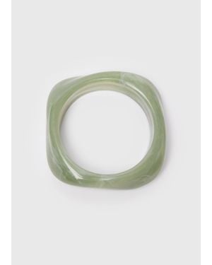 Whistles Irregular Chunky Bangle - Green