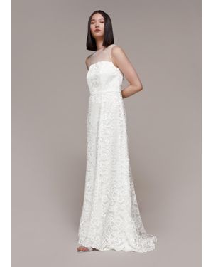 Whistles Therese Wedding Dress - Grey