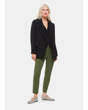 Whistles Petite Super Stretch Trouser - Black